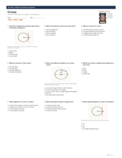 Circles standard preview